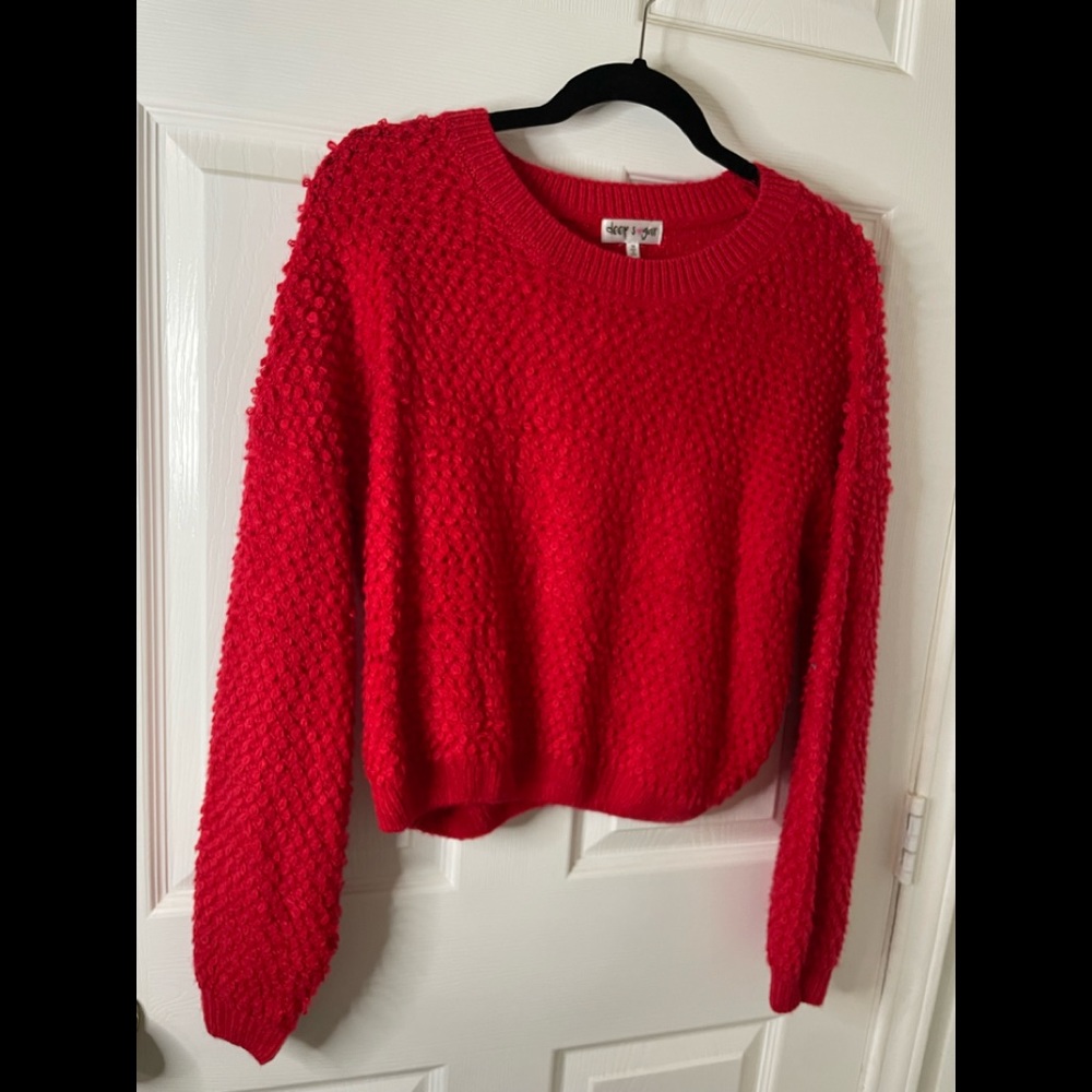 Red Crewneck sweater